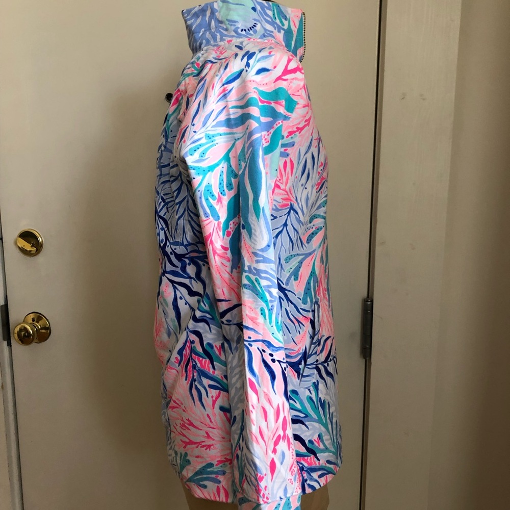 EUC Kaleidoscope Coral Popover - XS - Picture 4 of 9